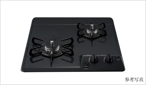 2口コンロ